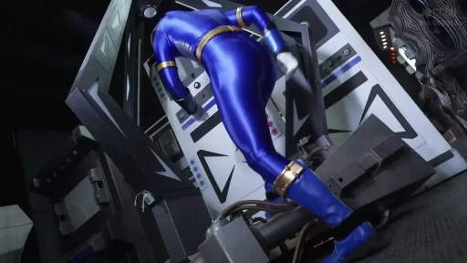 Bend over · Hips · 互动 · Laboratory · bodysuit · 控制台 · 科幻