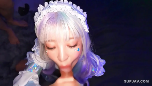 室内 · 投入 · 脸部特写 · 口交 · 跪姿 · 女仆装