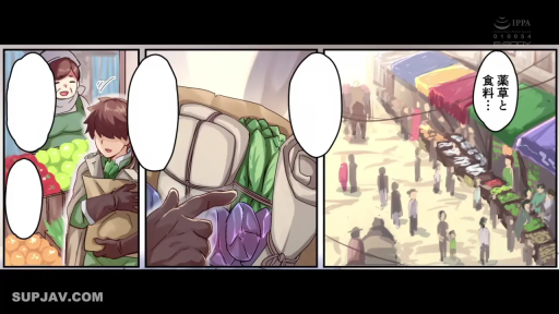 站立 · 纸袋 · 购物 · 温和 · 物品特写 · 奇幻服饰 · 彩色漫画 · 露天市场