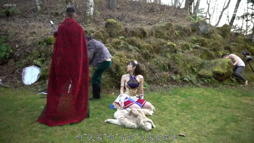 跪坐 · 忧郁 · 角色扮演服 · 山林草地 · 被捕获 · 兽皮 · RPG剧情