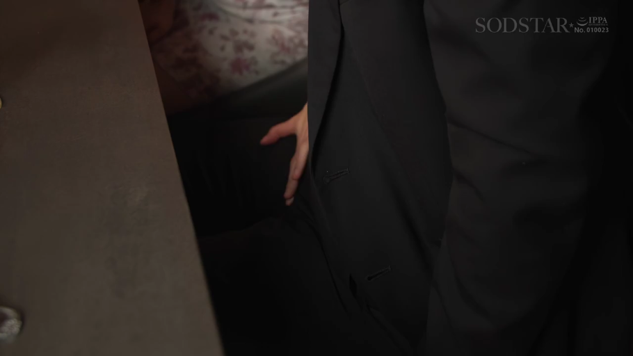 坐姿 · 微笑 · 半身 · 餐厅 · 用餐 · SODSTAR · 紫色礼服与西装 · 蛋糕红酒