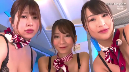 面部特写 · Black lace lingerie · 飞机客舱