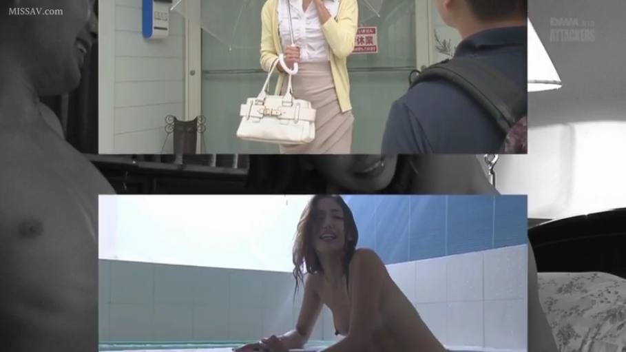 胸部 · 浴室 · 俯卧 · 职业装