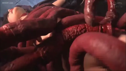 室内 · 全裸 · 销魂 · 仰卧 · 身体特写 · 触手 · 触手系 · 触手侵犯