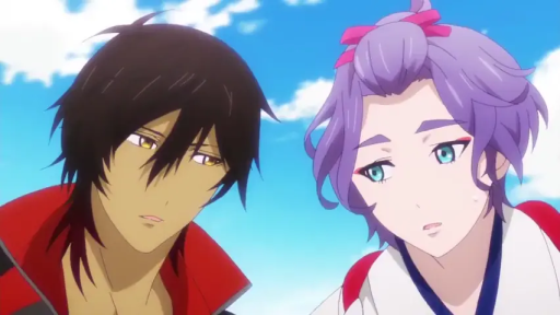 脸部特写 · 凝视 · 户外 · 平淡 · 二次元 · 和服 · 并排