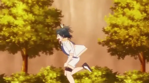 户外 · 二次元 · 手部特写 · 握持 · 拉扯绸带 · 蓝色绸带