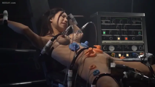 躯干 · 裸体 · SM · 痛苦 · 实验室 · 医疗仪器 · 仰卧绑缚 · 实验