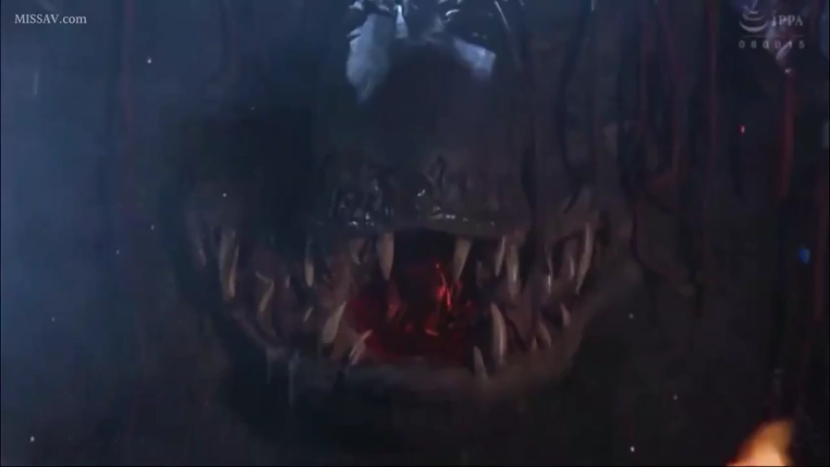 头部特写 · 黑暗室内