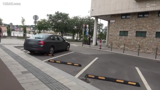 站立 · 休闲装 · 远景 · 汽车 · 街景 · 步行 · 露天停车场