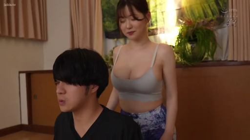 室内 · 站立 · 微笑 · 侧脸 · 紫色和服 · 打招呼 · 门帘 · 贤惠