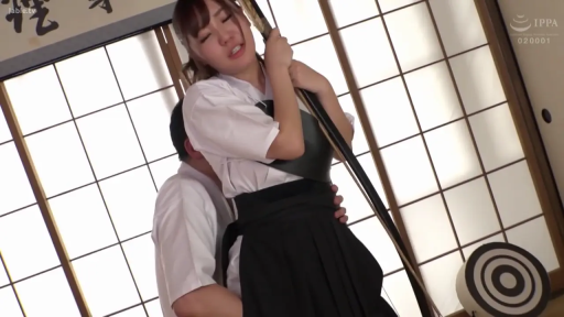 站姿 · 制服 · 痛苦 · 道场 · 腰部特写 · 弓箭 · 弓道服 · 后位猥亵