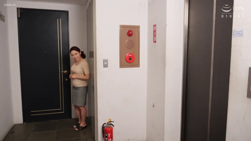 全身 · 站姿 · 微笑 · 走廊 · 凝视 · 包臀裙 · 熟女 · 灭火器