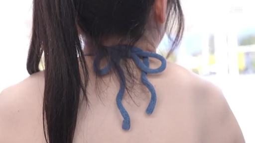 室内 · 不可視 · 马尾 · 静的 · 首かけトップ · 背向 · 后颈