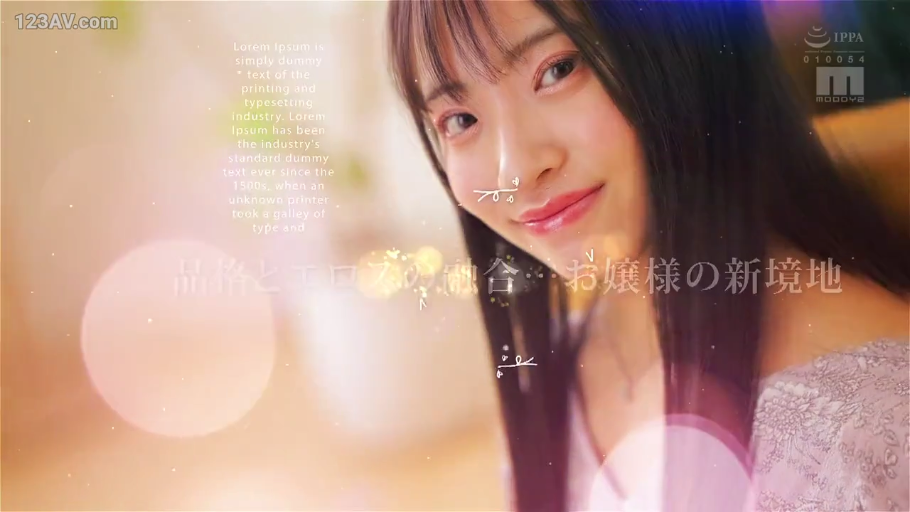 室内 · 脸部特写 · 注视镜头 · 侧头 · 黑长直 · 温婉微笑 · 浅色蕾丝裙