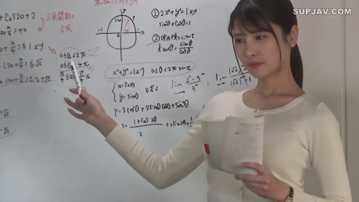 嚴肅 · 教室 · 站姿 · 上半身 · 授课 · 白板 · 白色紧身衣 · 女教师