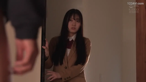 卧室 · 棕色西装外套 · 不知所措 · 女学生面部特写 · 男人勃起阴茎局部遮挡