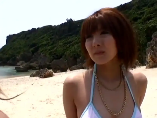 比基尼 · 自然 · Half-body · 双人 · 散步 · 海滩 · 走动