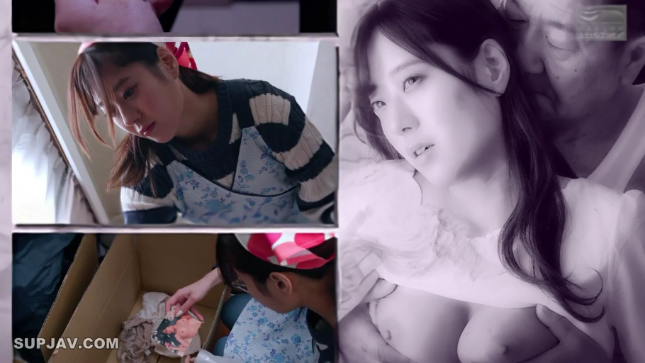 室内 · 迷离 · 抚摸 · 乳房 · 围裙 · 躺卧 · 照片 · 拼贴