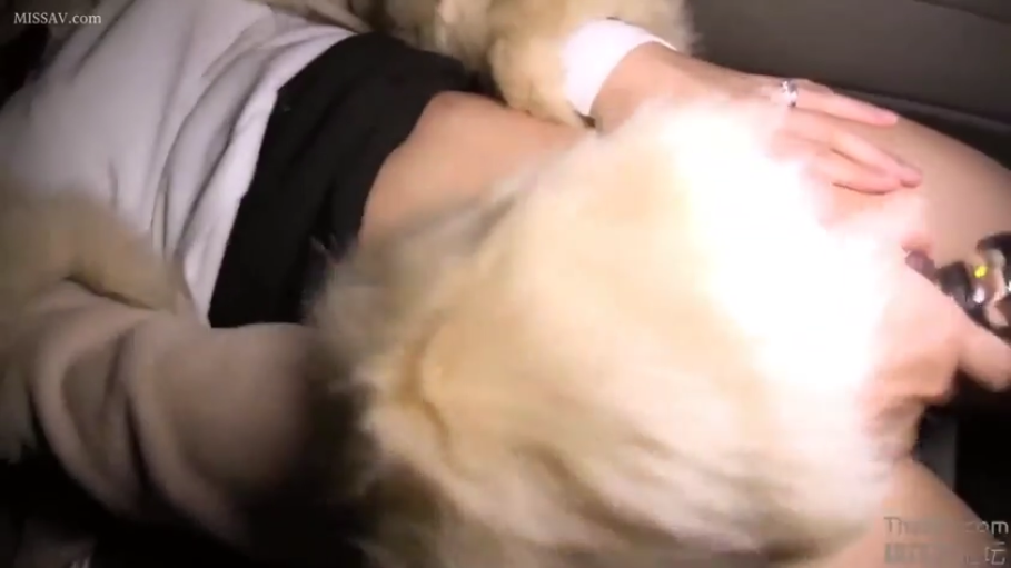 仰卧 · 车内 · 按摩器 · 毛皮大衣 · 腹部特写 · 车震 · 未见脸部 · 按摩下体