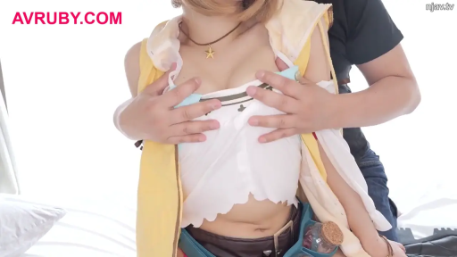 Indoor · Sitting Posture · Breast close-up · No face shown · Cosplay服饰 · 揉奶