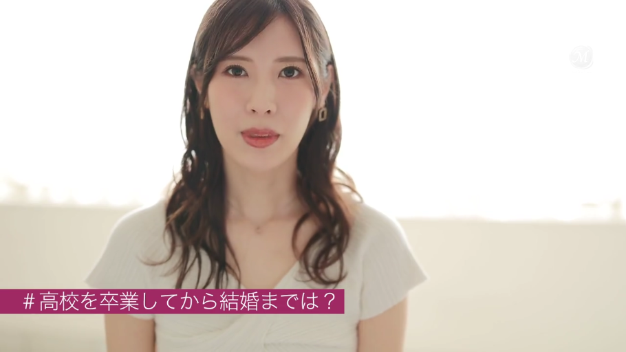 室內 · 面部特寫 · 注视镜头 · 正面姿势 · 平靜自然 · 白色短袖V领上衣