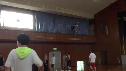 体育馆 · 奔跑 · 平靜 · 遠景 · 多人 · 籃球 · 运动衫 · 篮球训练