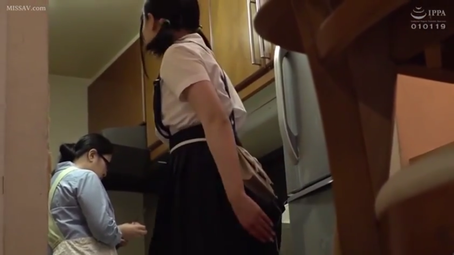 室内 · 俯身 · 全裸 · 嘴部 · 马尾 · 口含（马赛克） · 瞪眼注视