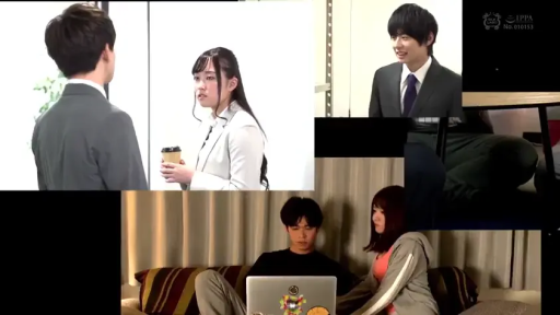 室内 · 交谈 · 站立 · 中景 · 自然 · 职业装 · 剧情 · 咖啡杯