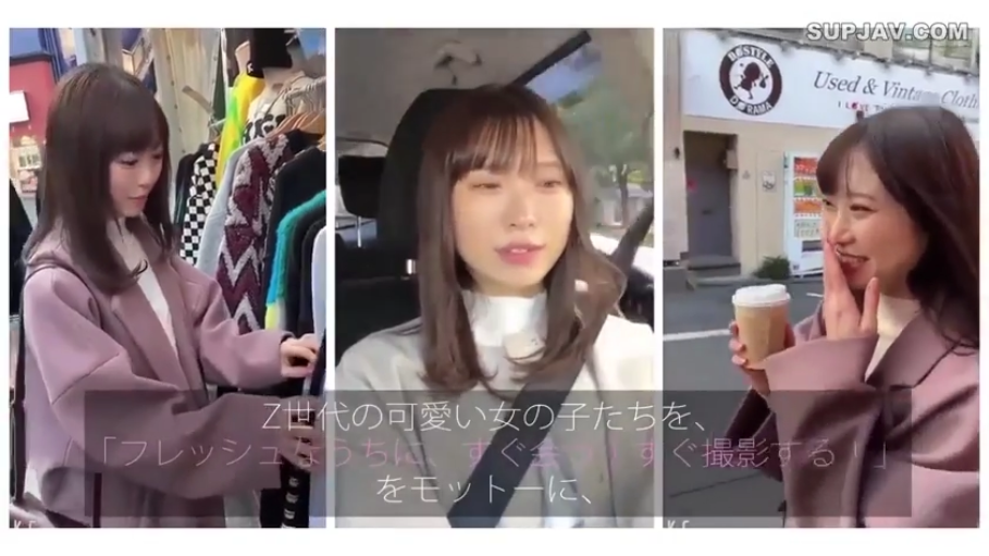 微笑 · 客厅 · 半身特写 · 正坐 · 注视 · 白色无袖上衣 · 带有字幕