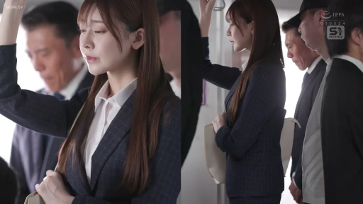 Melancholy · Stand · Business attire · Handbag · 上半身 · By Bus · 电车 · 痴汉系列