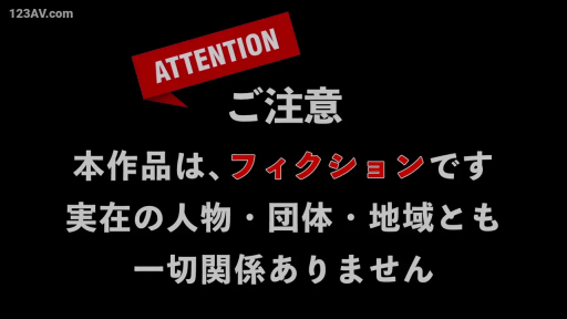 文字展示 · 黑色背景 · 红色条幅 · 片头警告