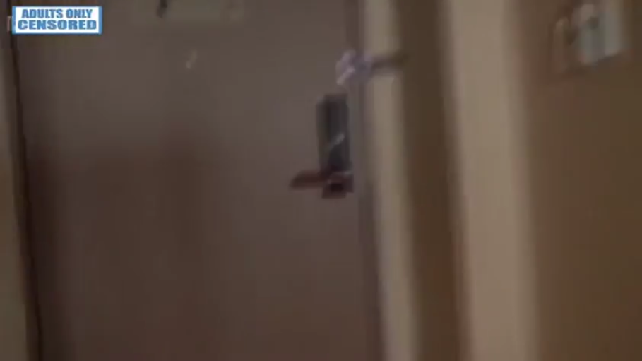 第一视角 · 站立 · 开门 · 酒店 · 模糊 · 日常服装 · 房门