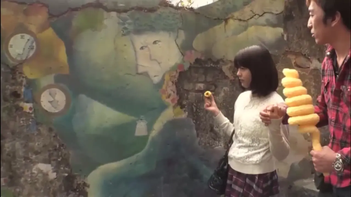 会話 · 中景 · 站姿 · 自然 · プロット · 屋外 · チェックのプリーツスカート · 巨大旋风薯塔