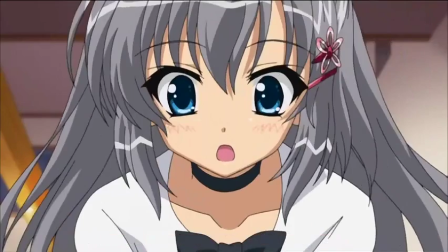 室内 · 脸部特写 · 黑色颈圈