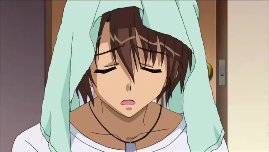 室内 · 白い上着 · 头部特写 · 正面