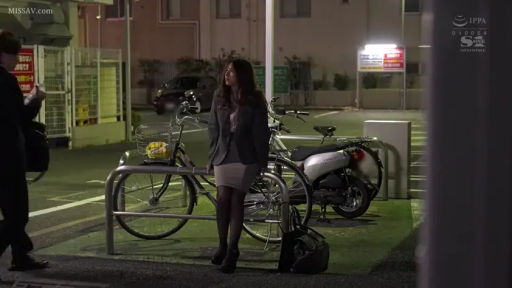 全景 · 自然 · 職業裝 · 交流 · 自行车 · 夜晚 · 户外停车场 · 站立靠在栏杆