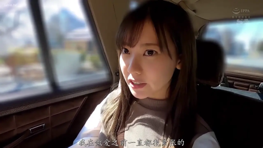 坐姿 · 头部特写 · 灰色针织衫 · 采访谈话 · 黑长直 · 轿车内 · 汽车内饰 · 略显紧张