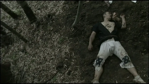 Role-playing · Close your eyes · Supine · Traditional Kimono · 躺卧 · 竹林泥地