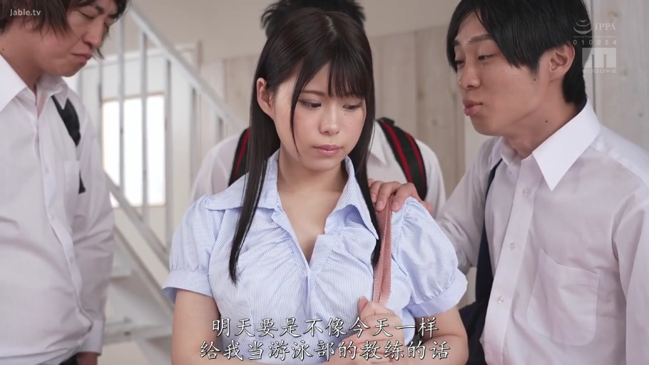 Grievance · Stand · Corridor · 上半身 · 书包 · 围堵 · 校园场景 · 衬衫校服