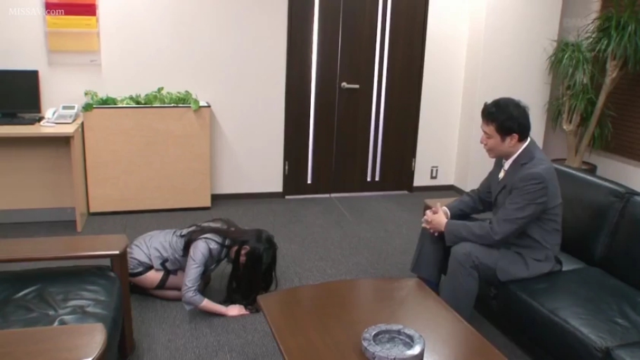 办公室 · 全景 · OL uniform · 土下座 · 赔罪