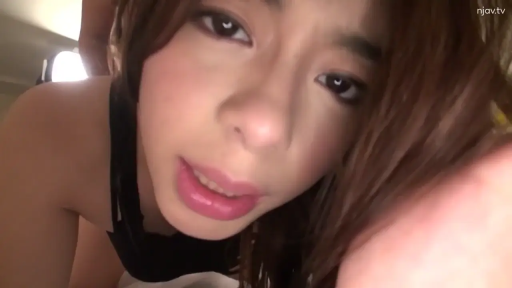 Indoor · Bend over · Hazy · 面部特写 · Black suspender · Stare at the lens · 大头贴视角