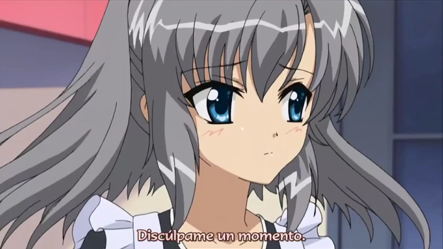 室内 · 站立 · 女仆装 · 凝视 · 二次元 · 头部特写 · 脸红