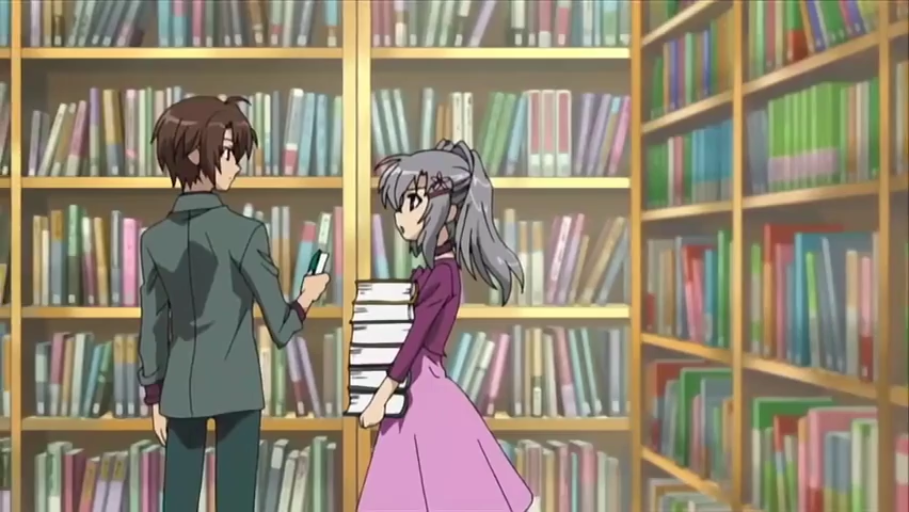 站立 · 自然 · 书籍 · 休闲服 · 图书馆 · 动漫 · 拿书