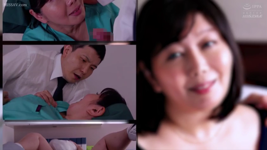 护士服 · 微笑 · 仰卧 · 面部特写 · 熟女 · 医务室 · 检查 · 医疗床