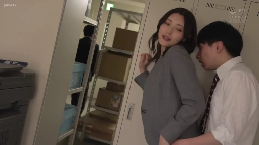 站立 · 陶醉 · 職業裝 · 儲物櫃 · OL · 储藏室 · 亲热