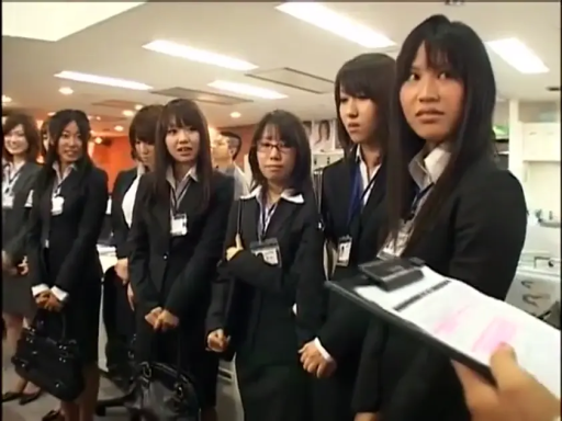 嚴肅 · 全身 · 办公室 · 站立 · 多人 · 文件夹 · OL套装 · 集合