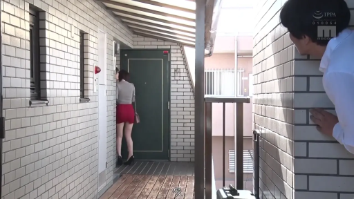 躲藏 · 红色短裙 · 远景 · 警觉 · 公寓走廊 · 偷窥 · 手提箱 · 跟踪视角