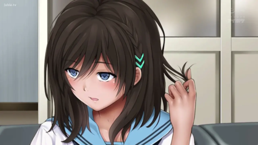 室内 · 微张嘴 · 眼睛特写 · 学生制服 · 画风精致