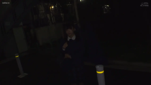 Stand · Horizon · 夜间 · Blur · Dark uniform · 步行 · 光线极暗 · 反光桩