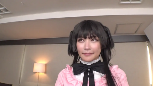 室内 · 微笑 · 半身 · 凝视 · 双马尾 · 正面 · 粉色女仆装